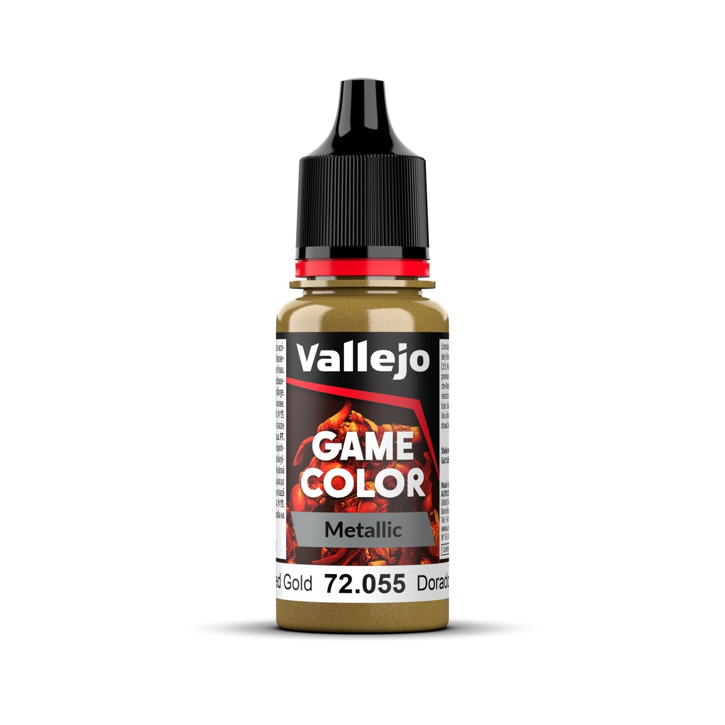 Vallejo Game Color: Metallic Polished Gold 72.055 (18ml)
