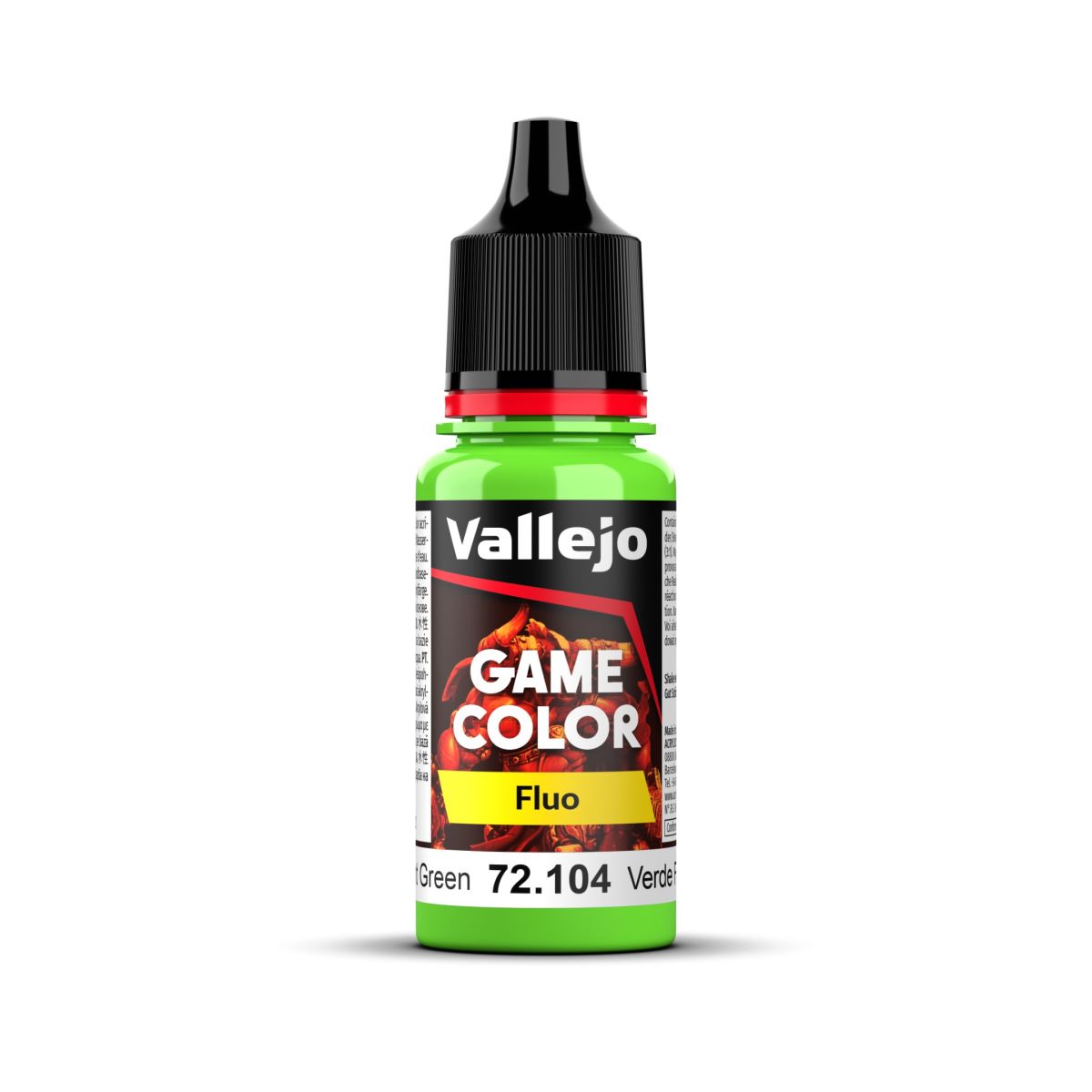 Vallejo Game Color: Fluorescent Green 72.104 (18ml)