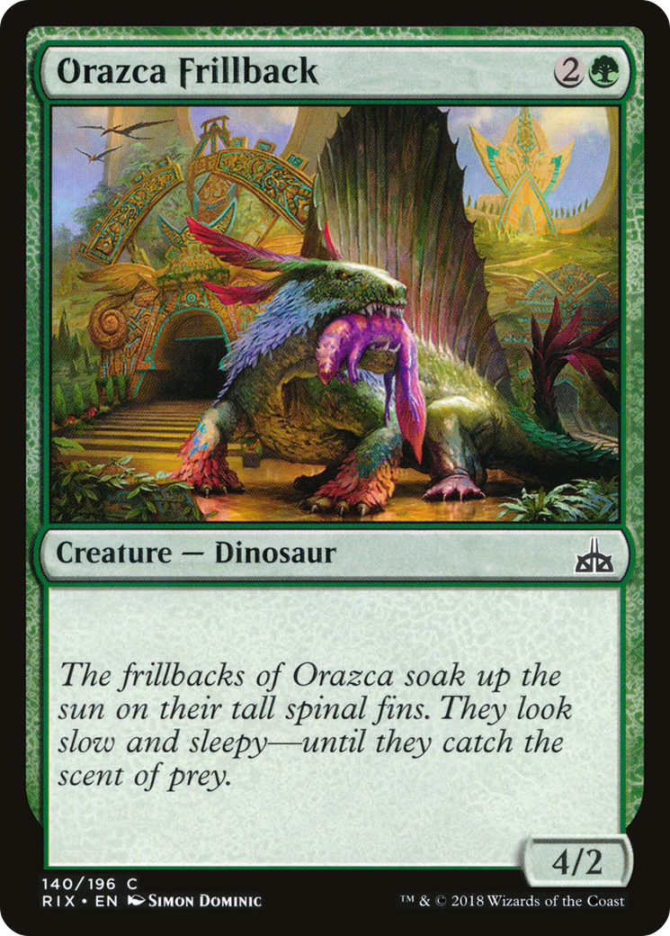 Orazca Frillback (RIX-140) - Rivals of Ixalan Foil