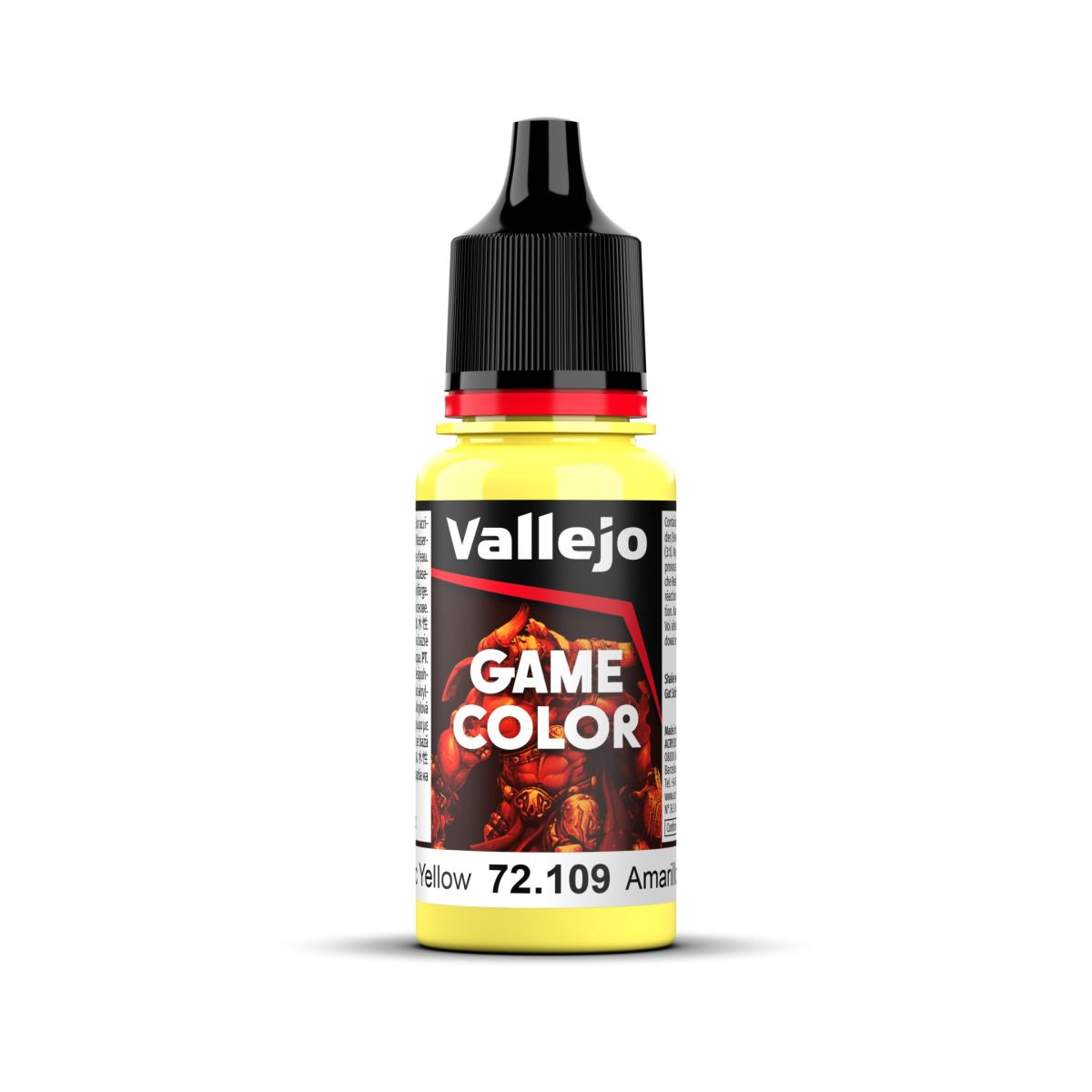 Vallejo Game Color: Toxic Yellow 72.109 (18ml)