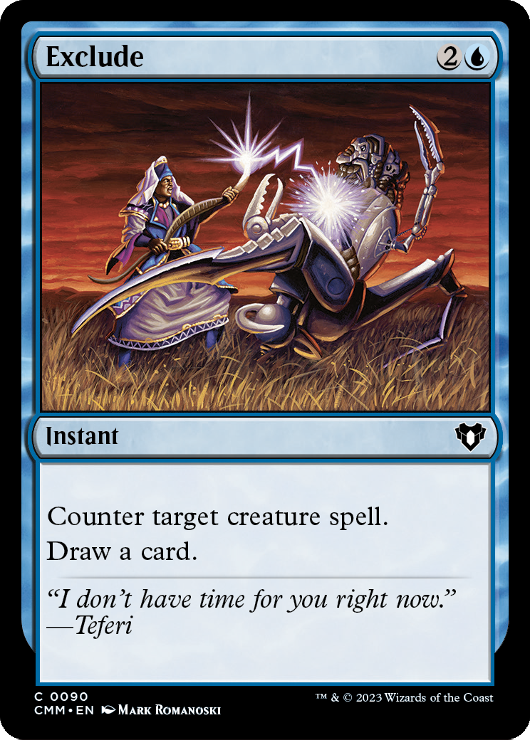 Exclude (CMM-090) - Commander Masters