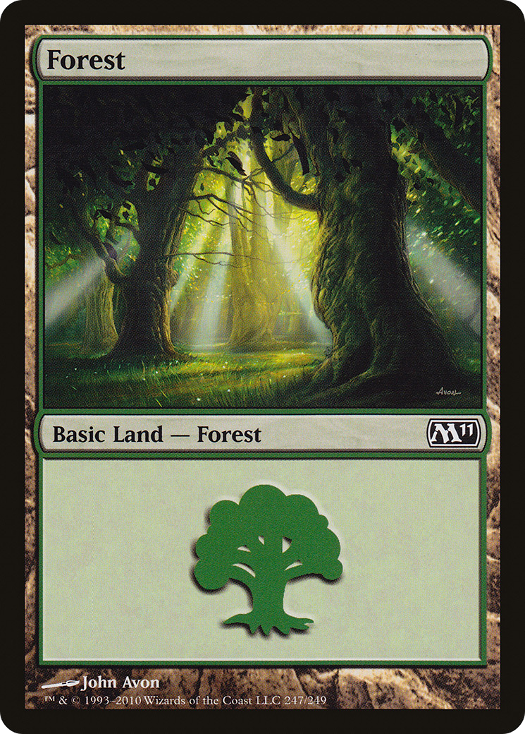 Forest (247) (M11-247) - Magic 2011