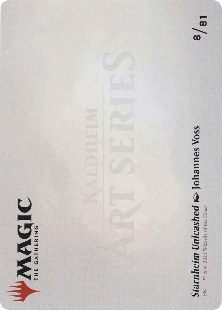 Starnheim Unleashed // Starnheim Unleashed (ASKHM-008) - Art Series: Kaldheim (Borderless) Foil