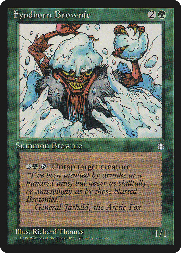 Fyndhorn Brownie (ICE-) - Ice Age