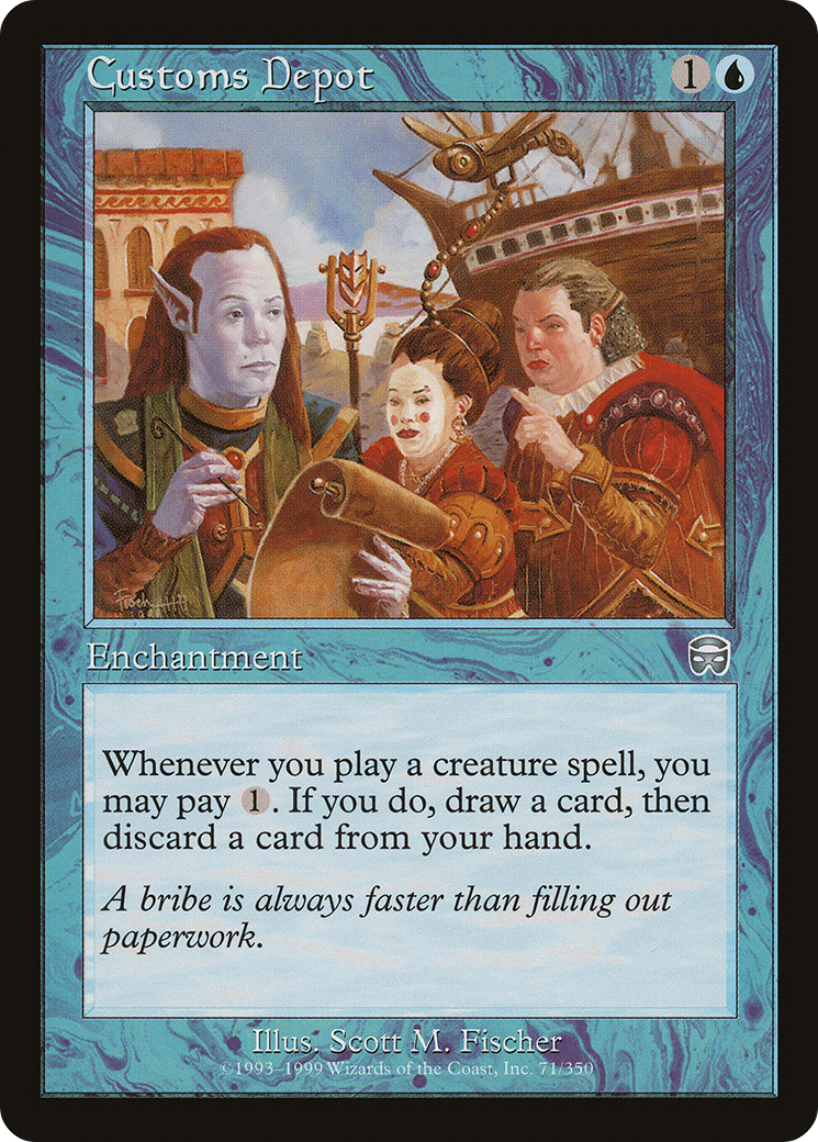 Customs Depot (MMQ-071) - Mercadian Masques Foil