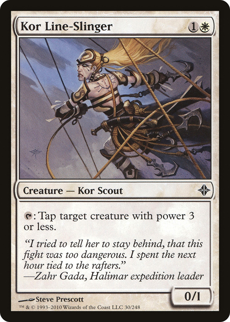 Kor Line-Slinger (ROE-030) - Rise of the Eldrazi Foil