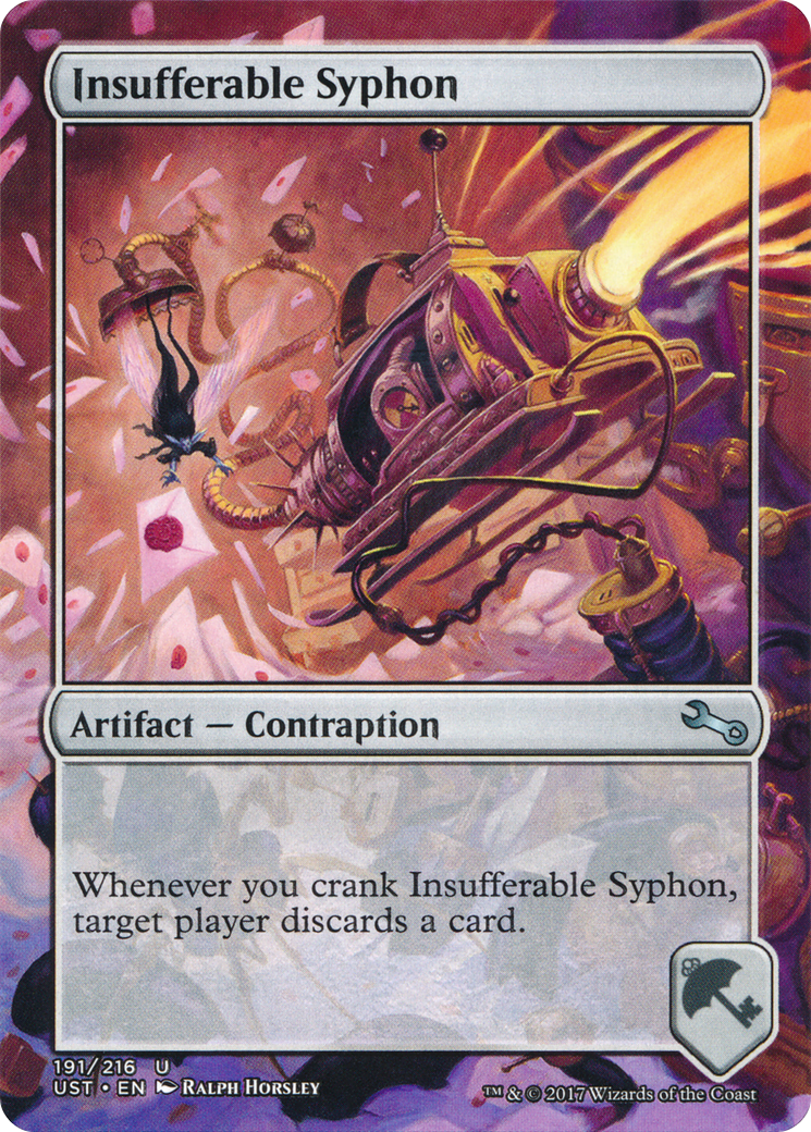 Insufferable Syphon (UST-191) - Unstable (Borderless) Foil