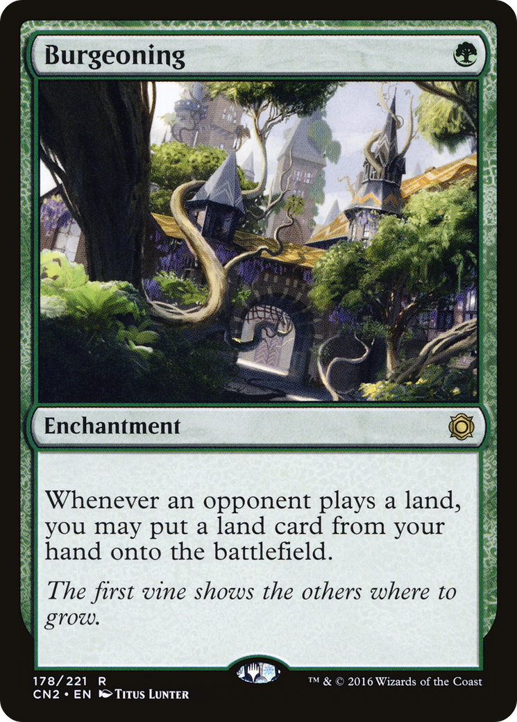 Burgeoning (CN2-178) - Conspiracy: Take the Crown