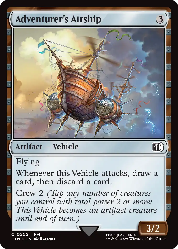 Adventurer's Airship (FIN-252) - FINAL FANTASY