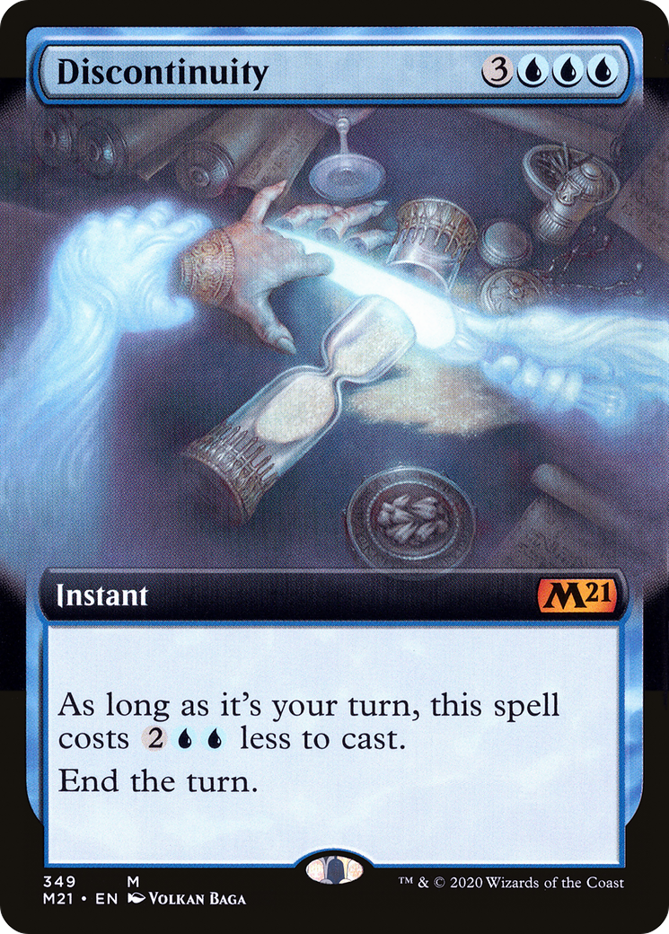 Discontinuity (Extended Art) (M21-349) - Core Set 2021: (Extended Art)