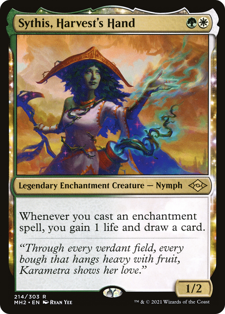 Sythis, Harvest's Hand (MH2-214) - Modern Horizons 2: (enchantment)