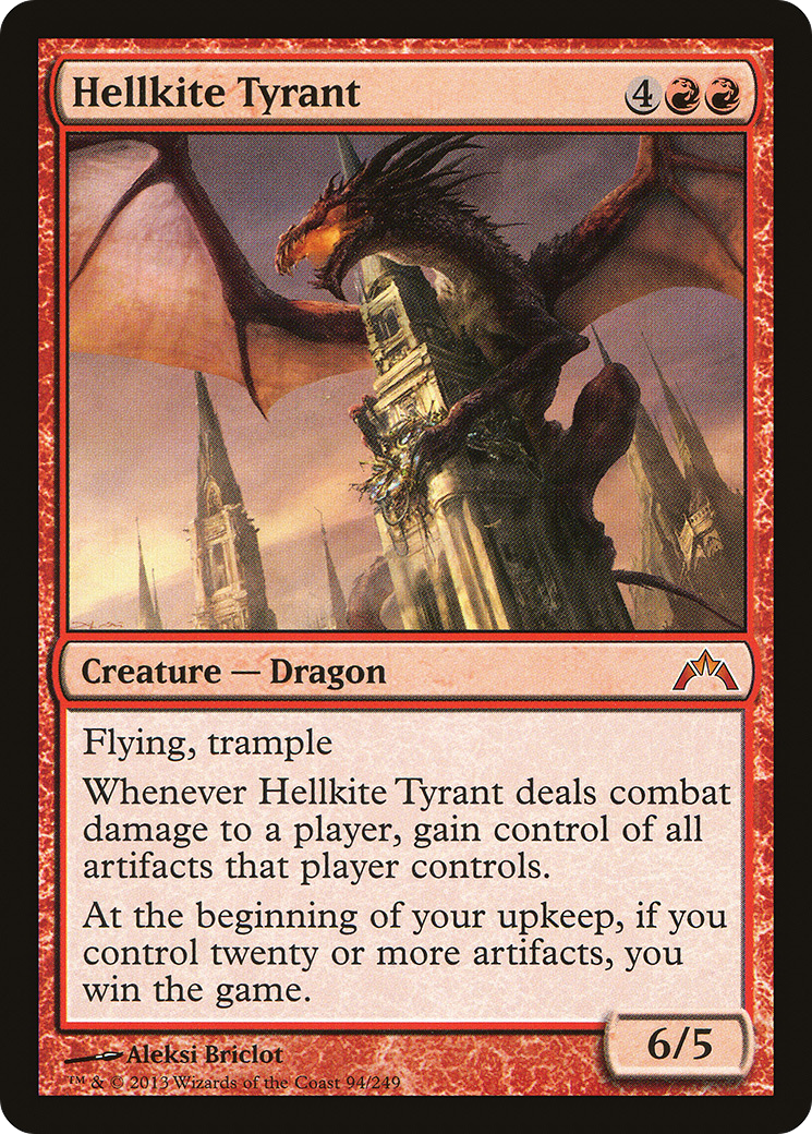 Hellkite Tyrant (GTC-094) - Gatecrash