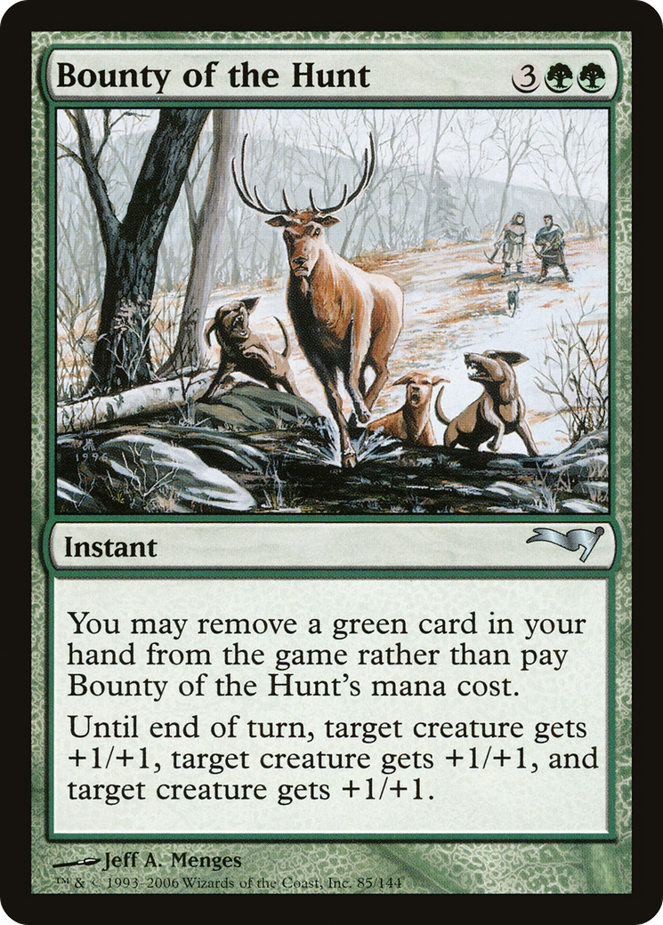 Bounty of the Hunt (CTD-085) - Coldsnap Theme Decks