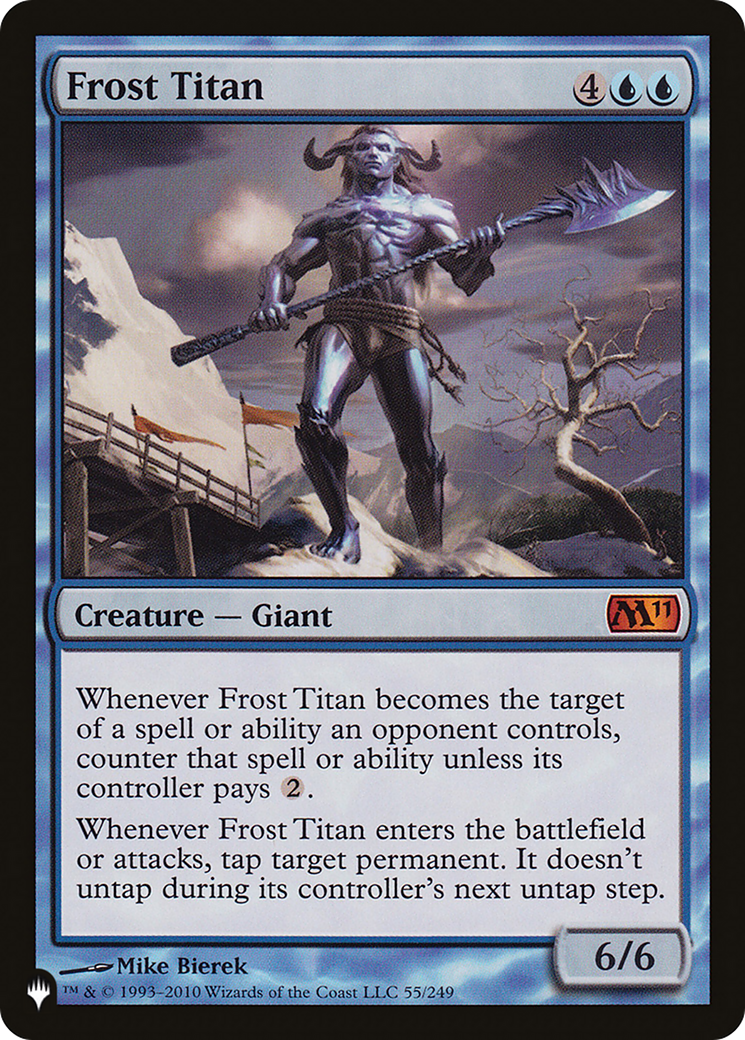Frost Titan (LIST-55/249) - The List