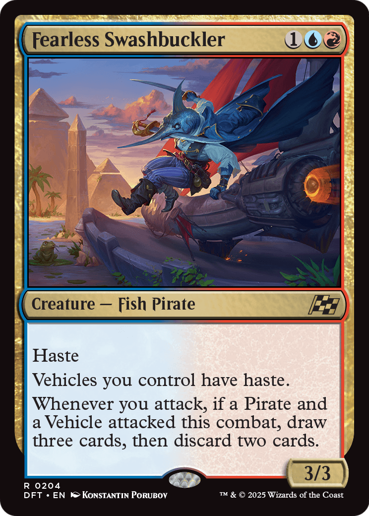 Fearless Swashbuckler (DFT-204) - Aetherdrift