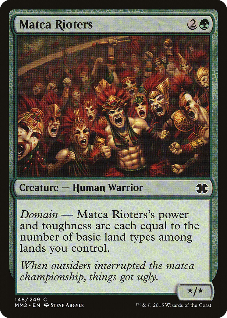 Matca Rioters (MM2-148) - Modern Masters 2015 Foil