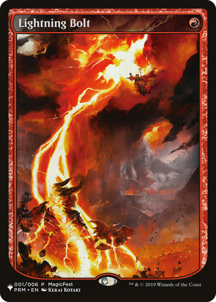 Lightning Bolt (PRM) (LIST-001/006) - The List