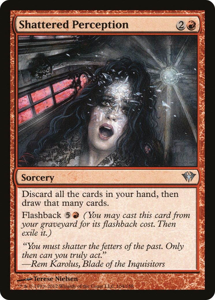 Shattered Perception (DKA-104) - Dark Ascension Foil