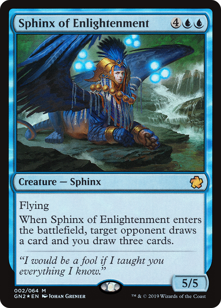 Sphinx of Enlightenment (GN2-002) - Game Night 2019 Foil