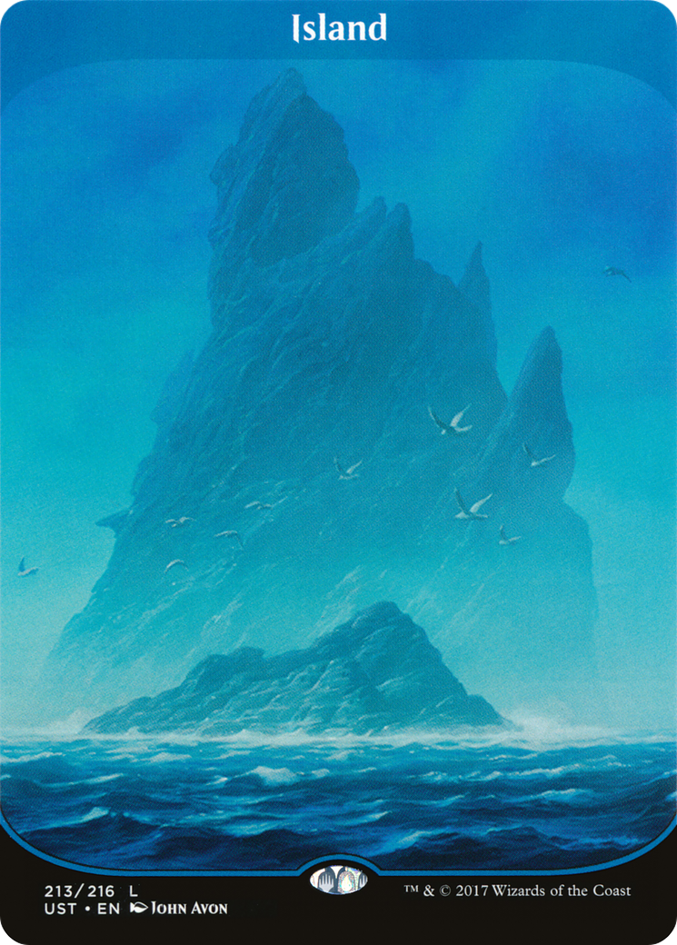 Island (UST-213) - Unstable (Borderless) Foil