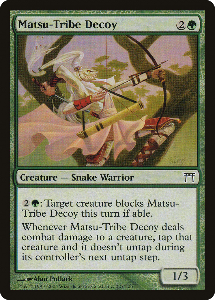 Matsu-Tribe Decoy (CHK-227) - Champions of Kamigawa Foil