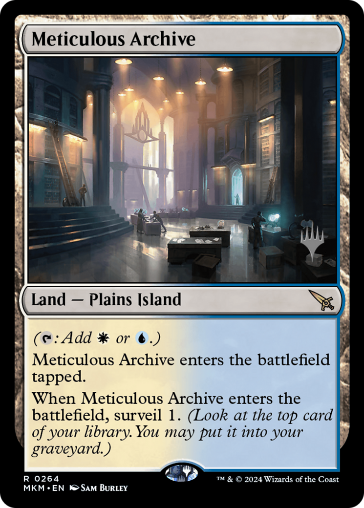 Meticulous Archive (PPMKM-264) - Murders at Karlov Manor Promos Foil