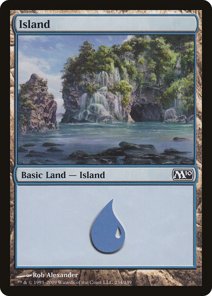 Island (234) (M10-234) - Magic 2010