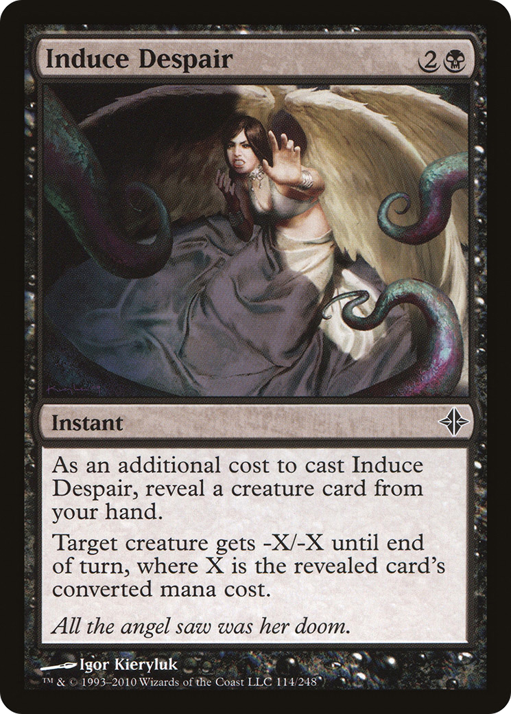 Induce Despair (ROE-114) - Rise of the Eldrazi Foil