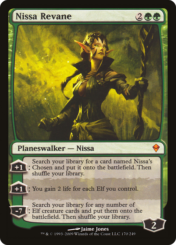 Nissa Revane (ZEN-170) - Zendikar Foil