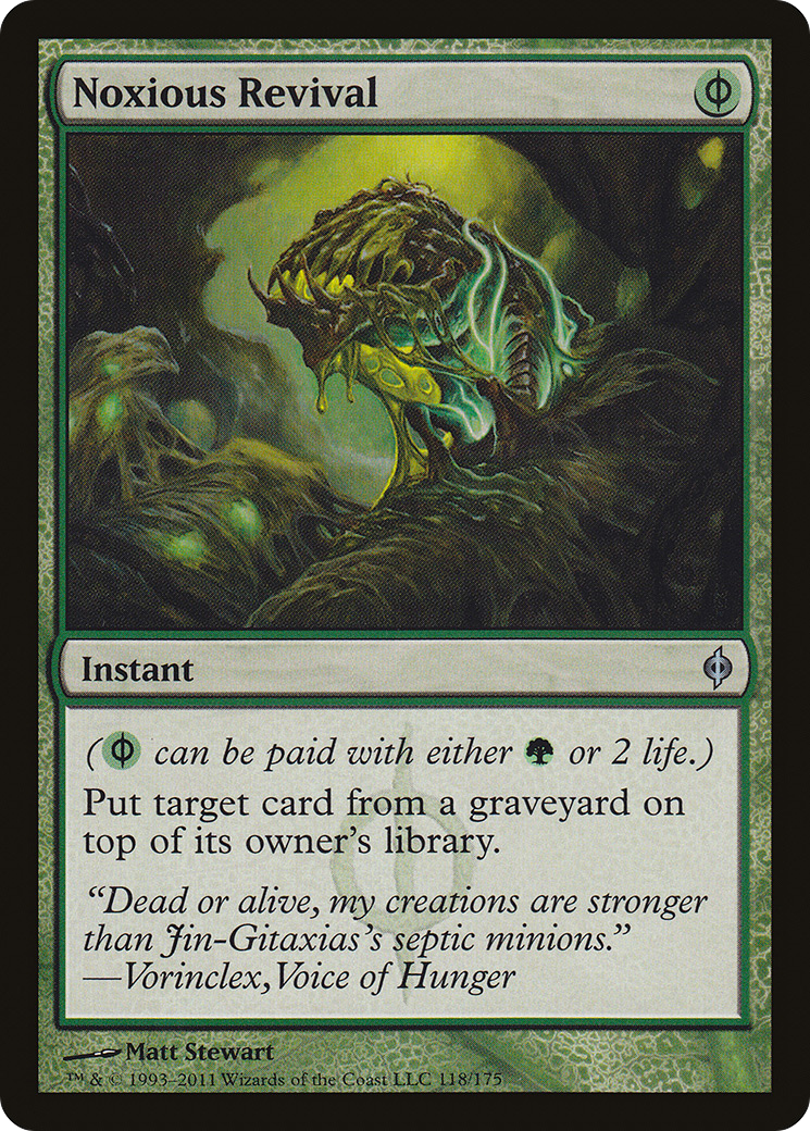 Noxious Revival (NPH-118) - New Phyrexia Foil