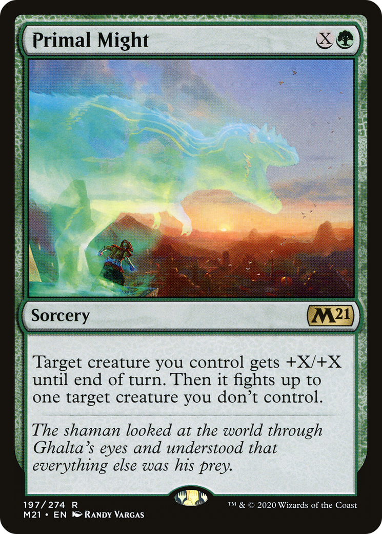 Primal Might (M21-197) - Core Set 2021 Foil