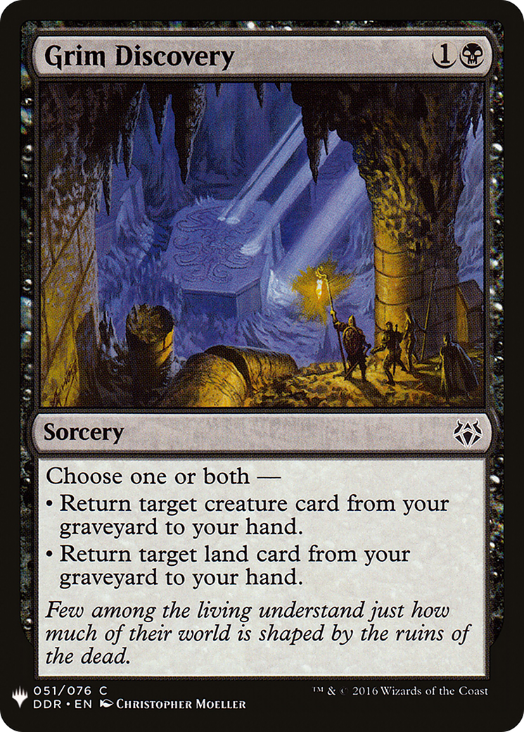 Grim Discovery (LIST-051) - The List