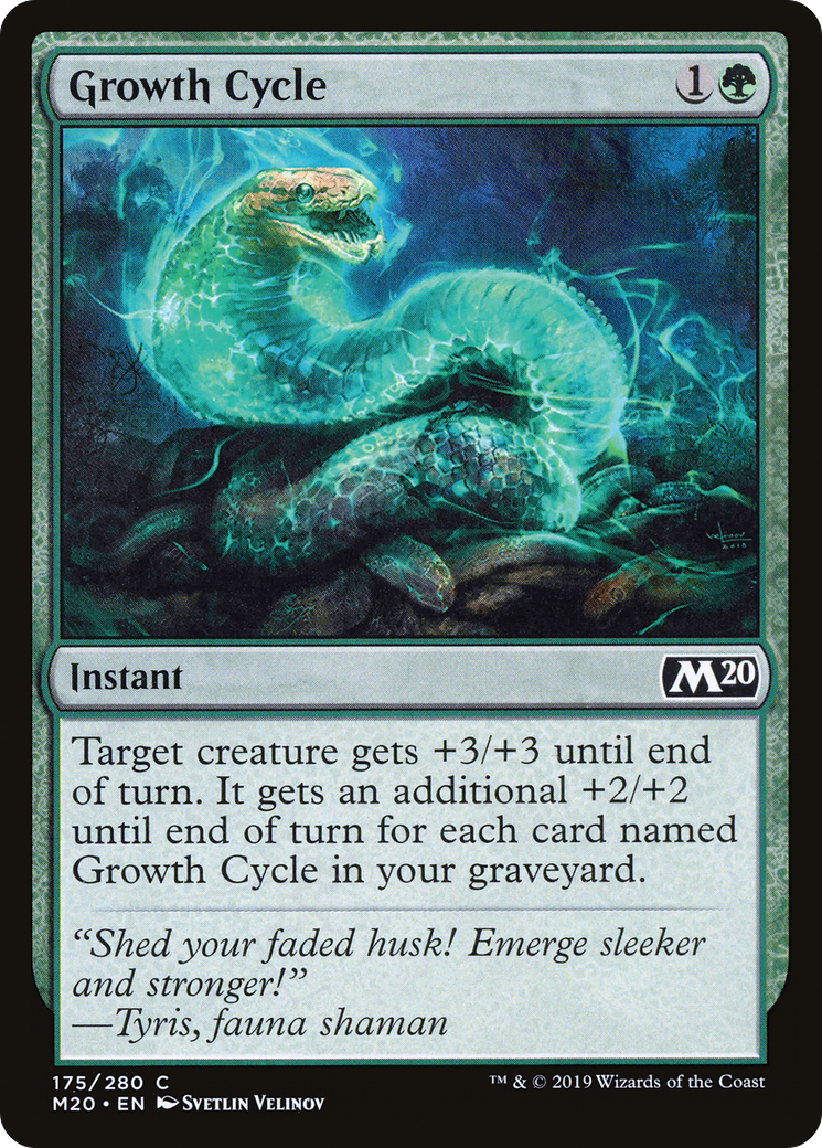 Growth Cycle (M20-175) - Core Set 2020 Foil