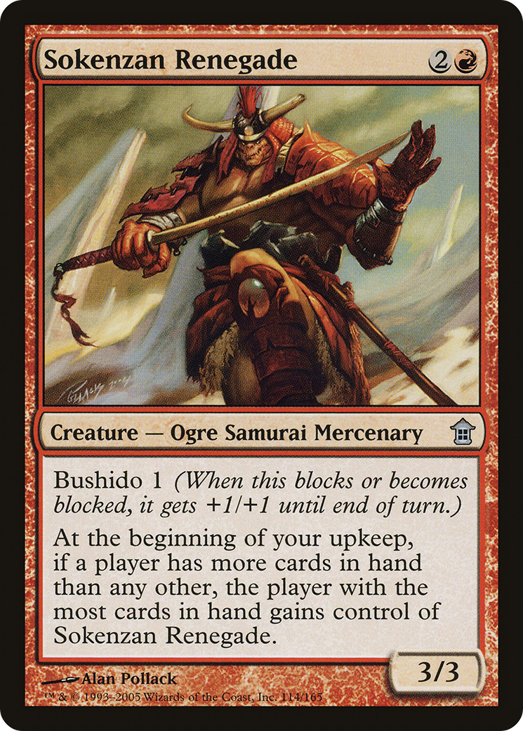 Sokenzan Renegade (SOK-114) - Saviors of Kamigawa