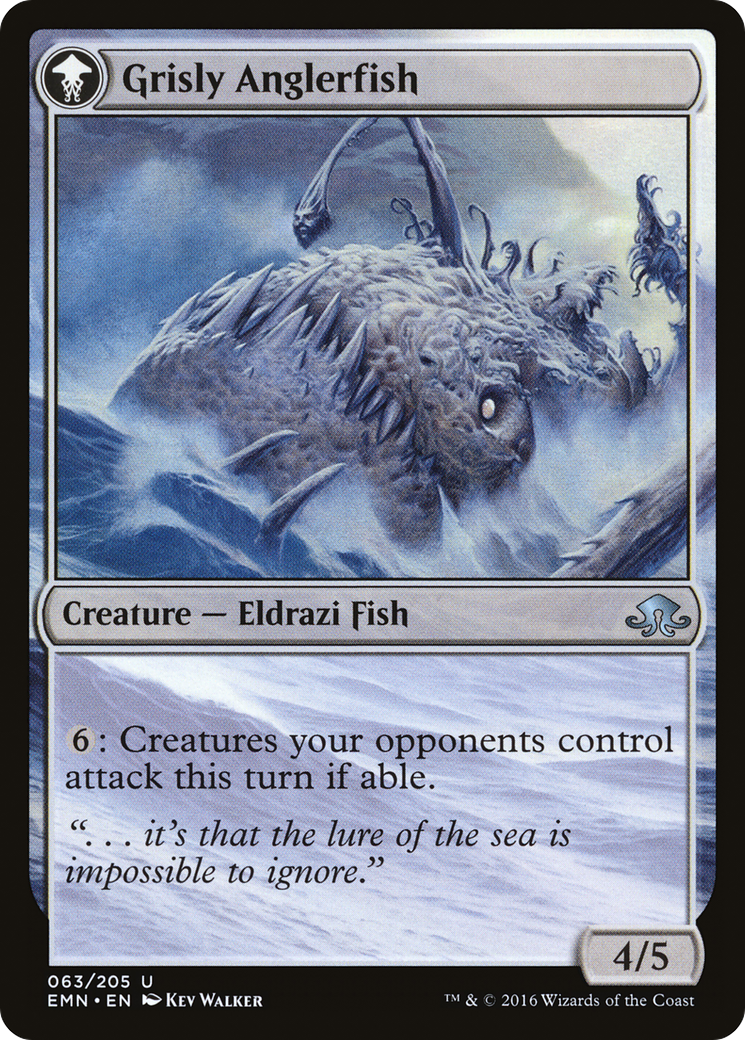 Grizzled Angler (EMN-063) - Eldritch Moon: (mooneldrazidfc) Foil