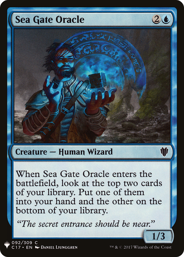 Sea Gate Oracle (C17) (LIST-092) - The List