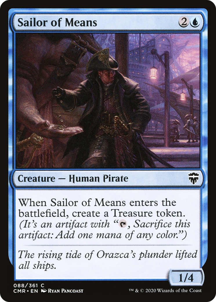 Sailor of Means (CMR-088) - Commander Legends