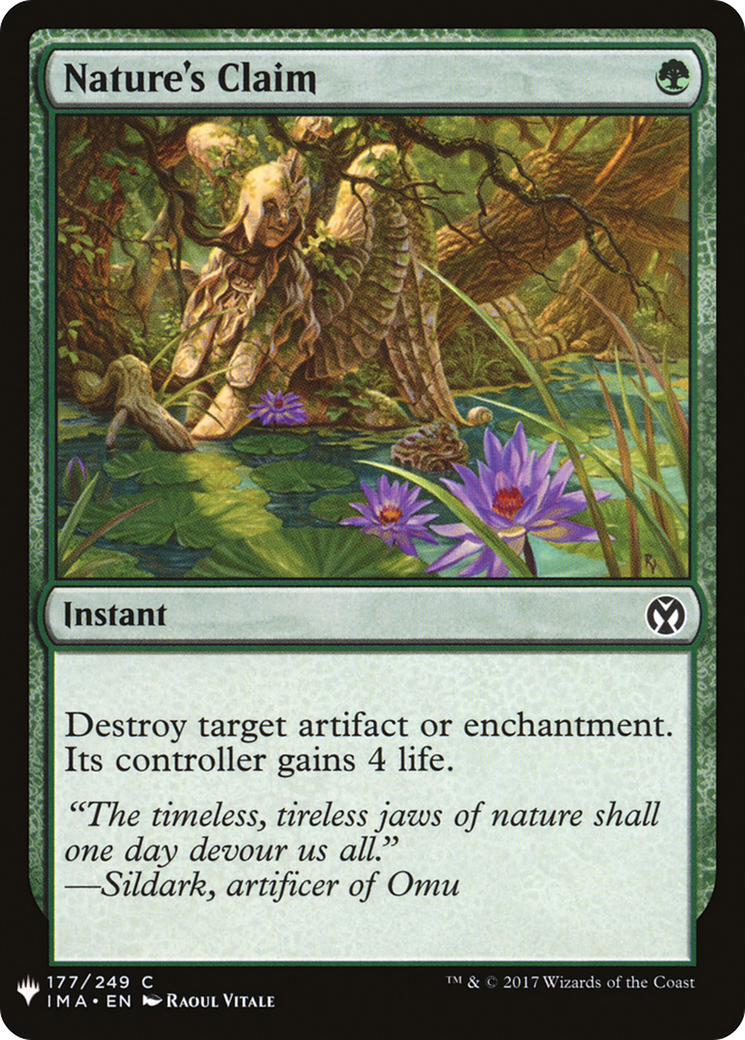 Nature's Claim (LIST-177) - The List