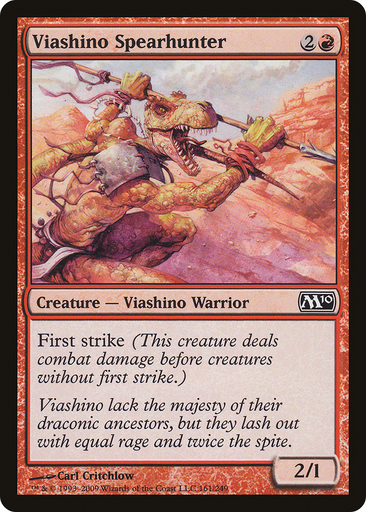Viashino Spearhunter (M10-161) - Magic 2010