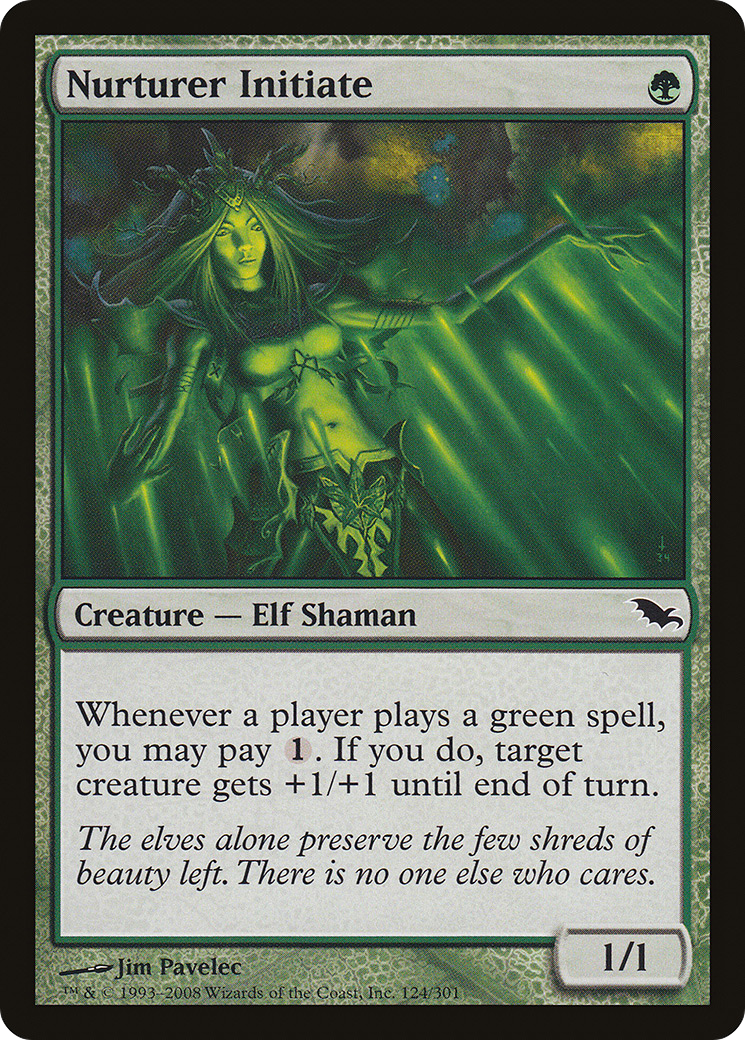 Nurturer Initiate (SHM-124) - Shadowmoor Foil