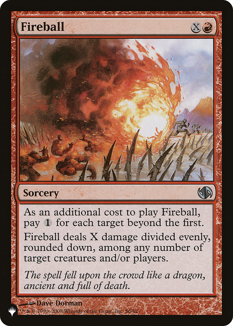 Fireball (DD2) (LIST-56/62) - The List