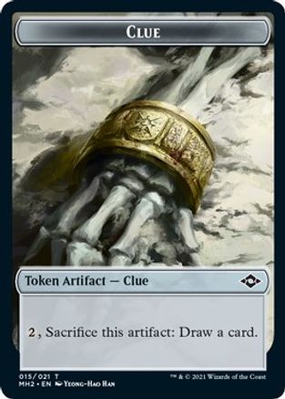 Clue (015) Token (MH2-015) - Modern Horizons 2