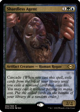 Shardless Agent (Foil Etched) (MH2-292) - Modern Horizons 2 Foil