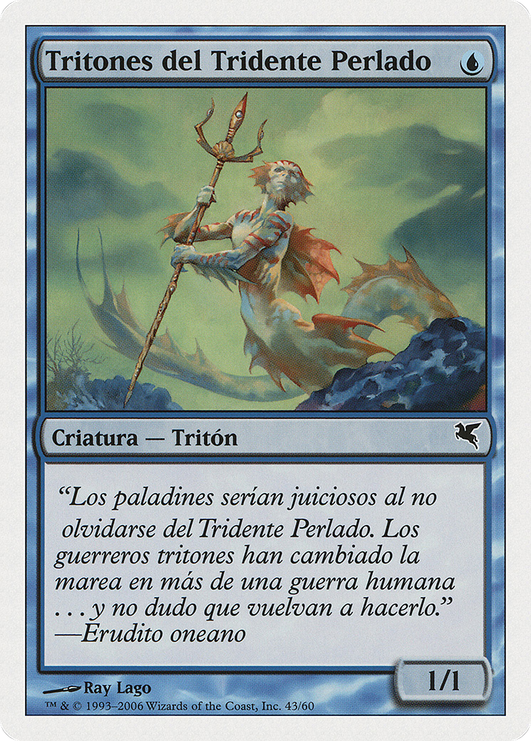 Merfolk of the Pearl Trident (PSAL-E43) - Salvat 2005