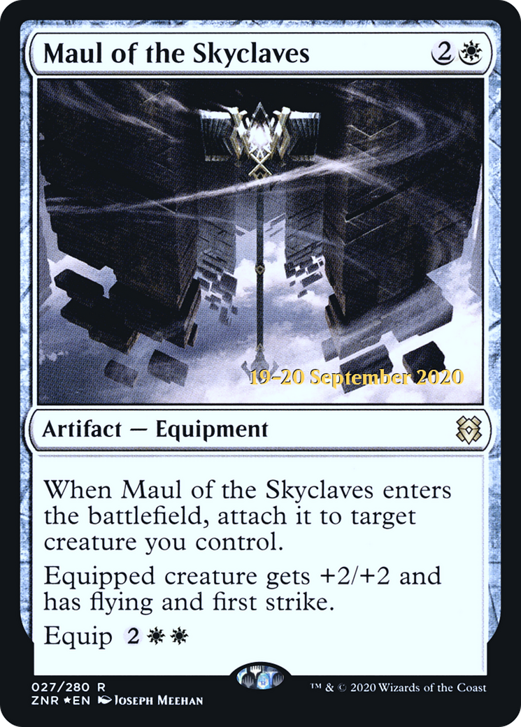 Maul of the Skyclaves (PRE-027) - Zendikar Rising Promos Foil