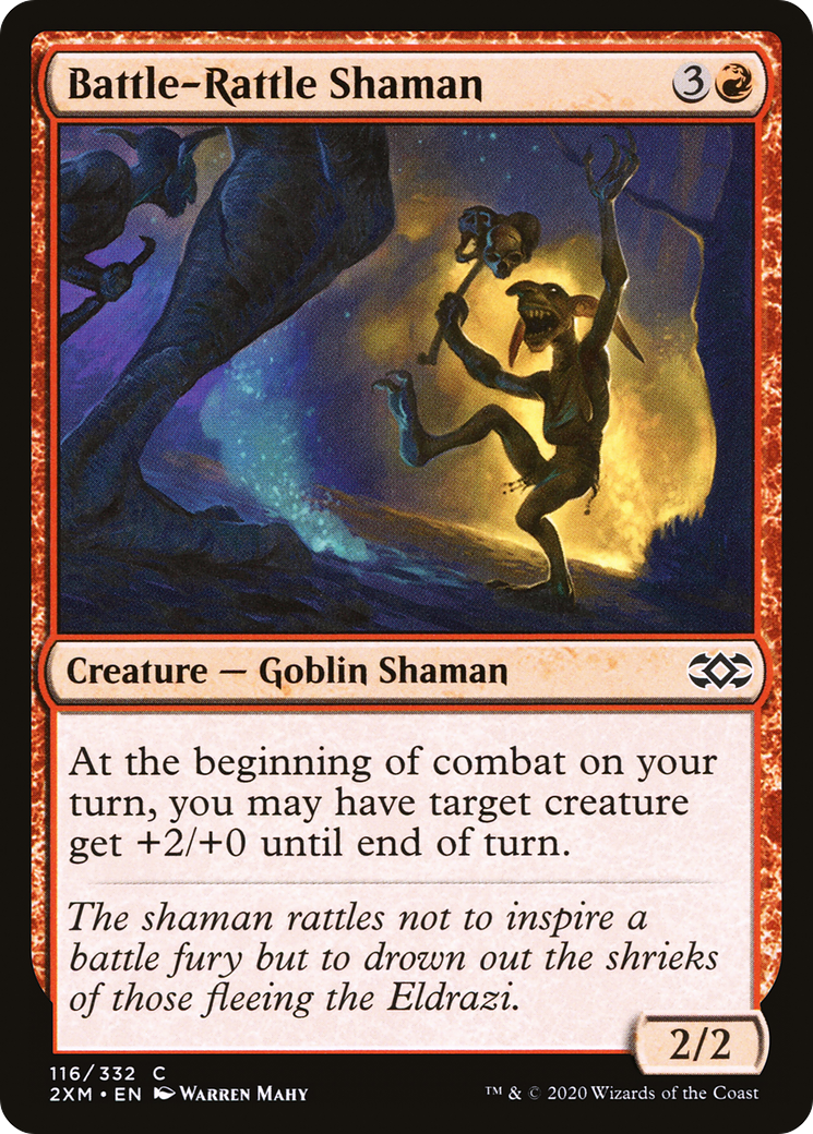 Battle-Rattle Shaman (2XM-116) - Double Masters