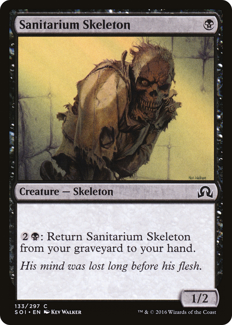Sanitarium Skeleton (SOI-133) - Shadows over Innistrad Foil