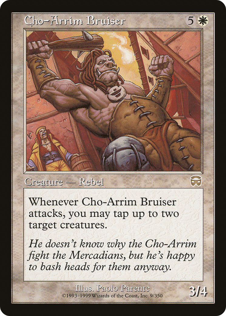 Cho-Arrim Bruiser (MMQ-009) - Mercadian Masques Foil