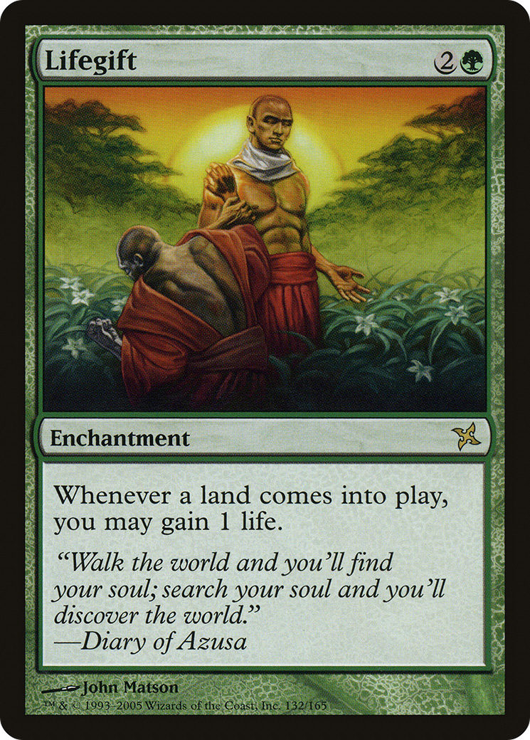 Lifegift (BOK-132) - Betrayers of Kamigawa
