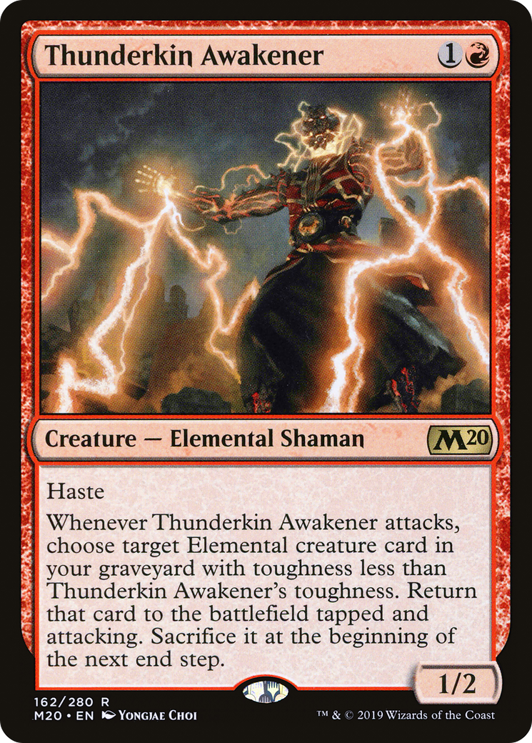 Thunderkin Awakener (M20-162) - Core Set 2020
